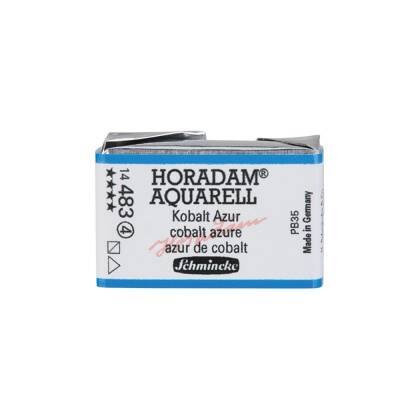 Schmincke Horadam Aquarell Artist Watercolor Full Pan Series 4 483 Cobalt Azure