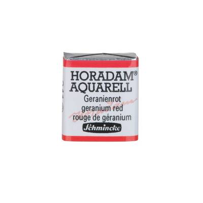 Schmincke Horadam Aquarell Artist Watercolor Geranium Red 1/2 Tab.