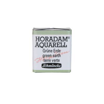 Schmincke Horadam Aquarell Artist Watercolor Green Earth 1/2 Tab.