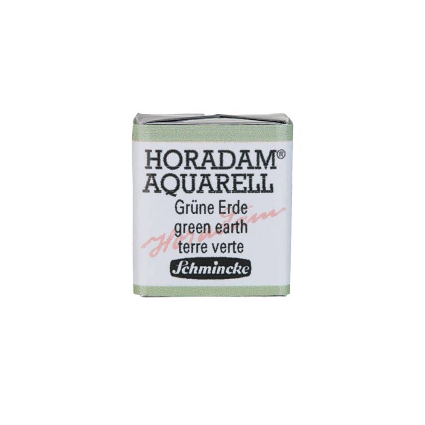 Schmincke Horadam Aquarell Artist Watercolor Green Earth 1/2 Tab. - 1