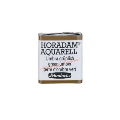 Schmincke Horadam Aquarell Artist Watercolor Green Umber 1/2 Tab.
