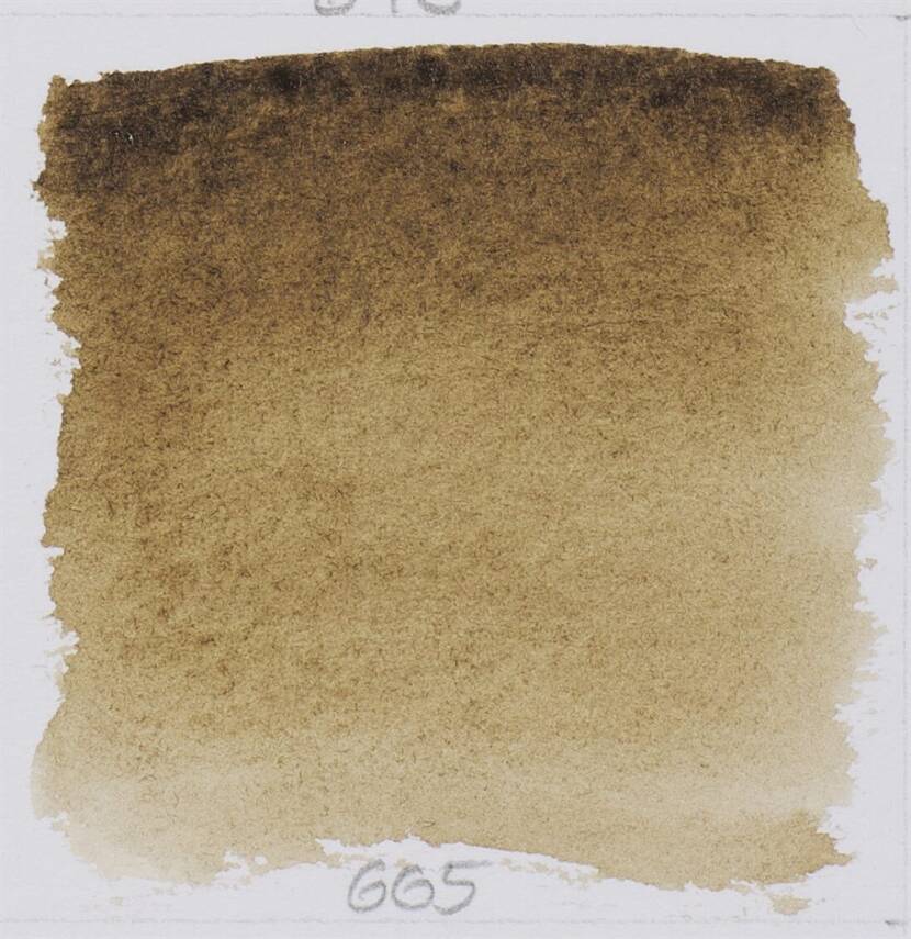 Schmincke Horadam Aquarell Artist Watercolor Green Umber 1/2 Tab. - 2