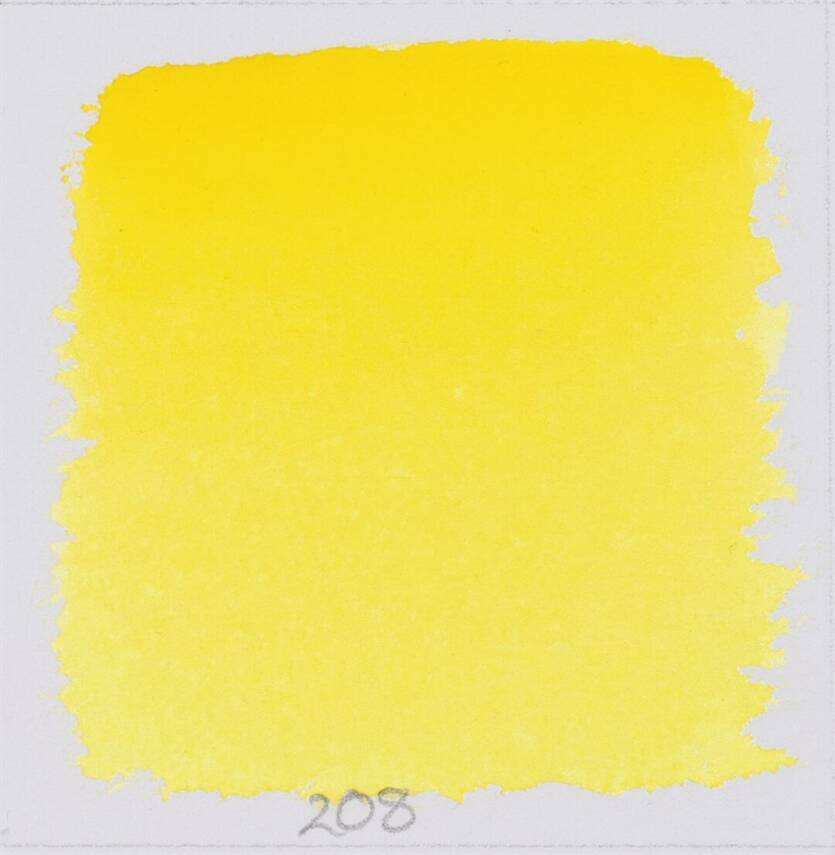 Schmincke Horadam Aquarell Artist Watercolor Half Pan Series 3 208 Aureolin Modern - 2