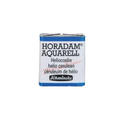 Schmincke Horadam Aquarell Artist Watercolor Helio Cerulean 1/2 Tab.