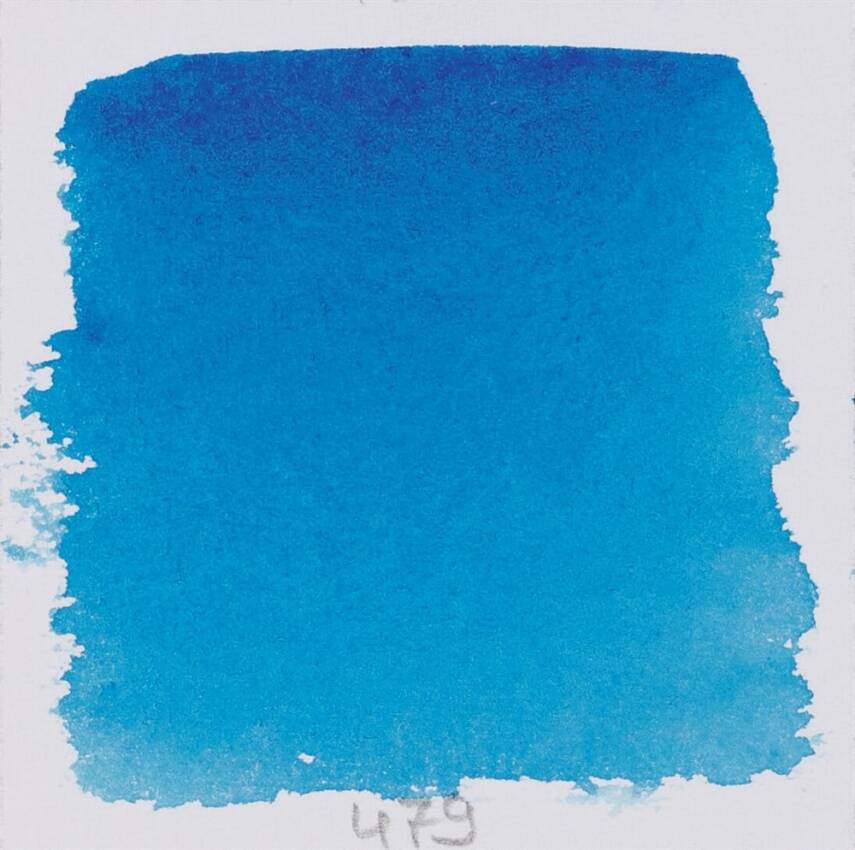 Schmincke Horadam Aquarell Artist Watercolor Helio Cerulean 1/2 Tab. - 2