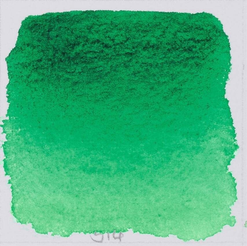 Schmincke Horadam Aquarell Artist Watercolor Helio Green 1/2 Tab. - 2