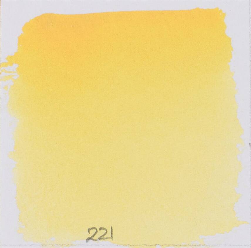 Schmincke Horadam Aquarell Artist Watercolor Jaune Brilliant Dark 1/2 Tab. - 2