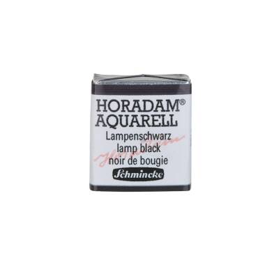Schmincke Horadam Aquarell Artist Watercolor Lamp Black 1/2 Tab.