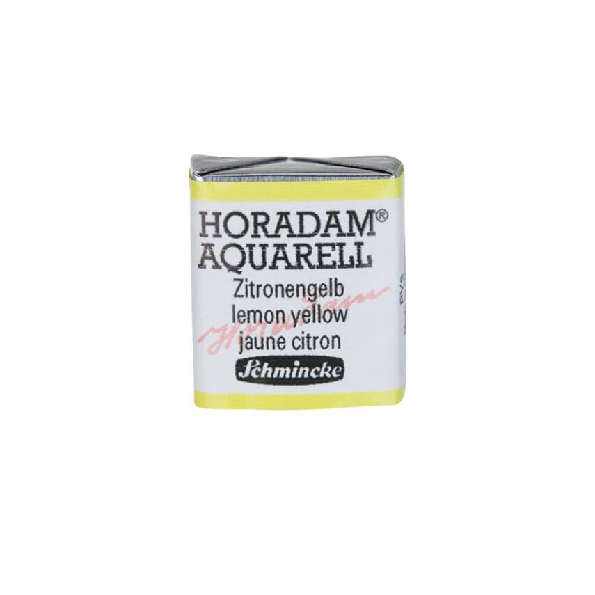 Schmincke Horadam Aquarell Artist Watercolor Lemon Yellow 1/2 Tab. - 1