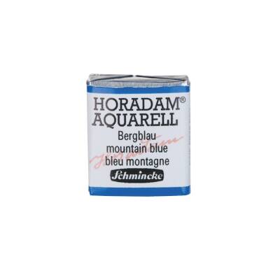 Schmincke Horadam Aquarell Artist Watercolor Mountain Blue 1/2 Tab.