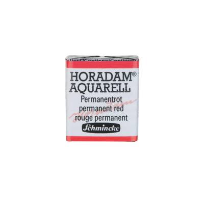 Schmincke Horadam Aquarell Artist Watercolor Permanent Red 1/2 Tab.