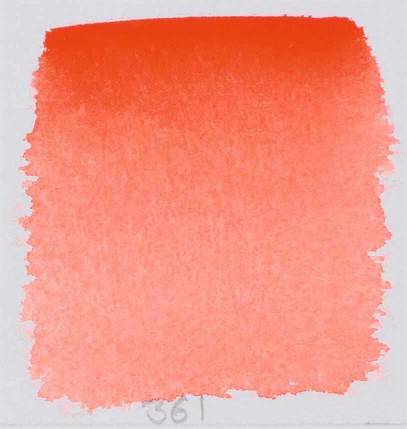 Schmincke Horadam Aquarell Artist Watercolor Permanent Red 1/2 Tab. - 2