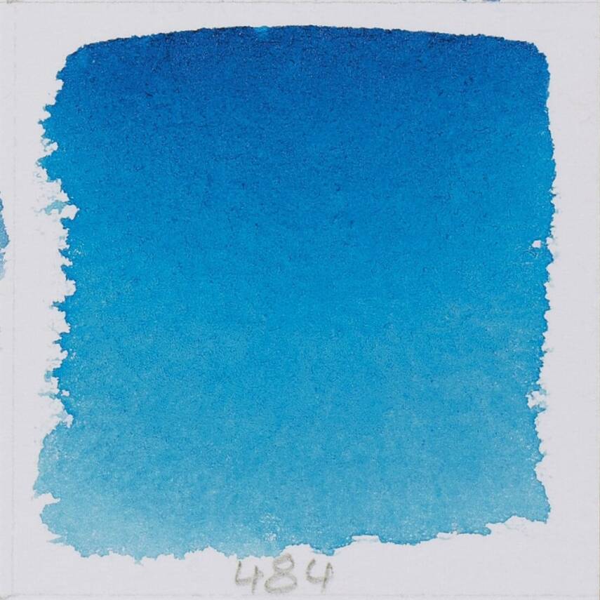 Schmincke Horadam Aquarell Artist Watercolor Phthalo Blue 1/2 Tab. - 2