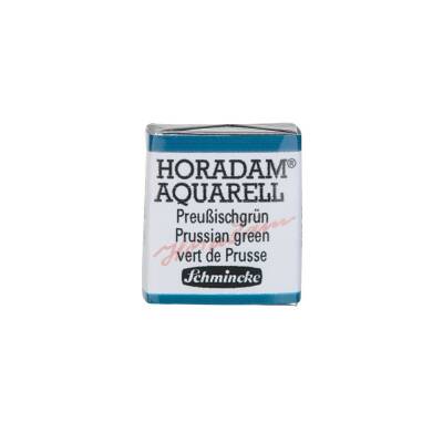 Schmincke Horadam Aquarell Artist Watercolor Prussian Green 1/2 Tab.