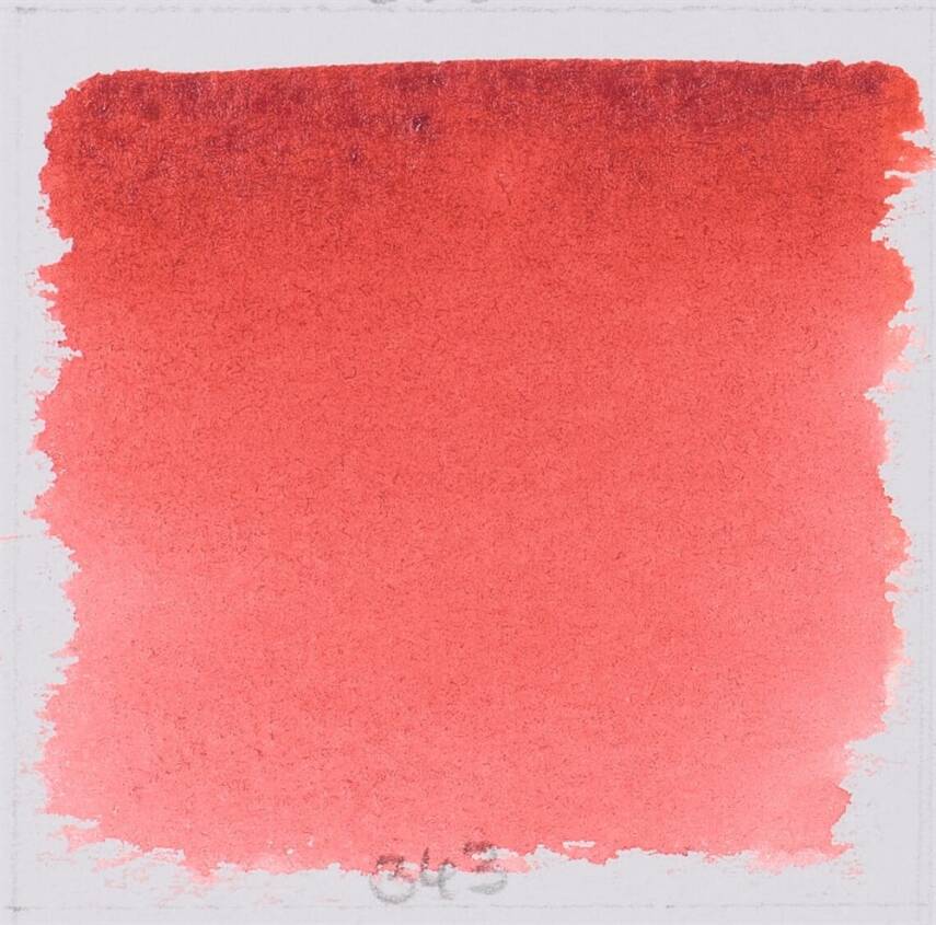 Schmincke Horadam Aquarell Artist Watercolor Quinacridone Red Light 1/2 Tab. - 2