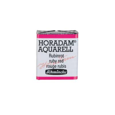 Schmincke Horadam Aquarell Artist Watercolor Ruby Red 1/2 Tab.