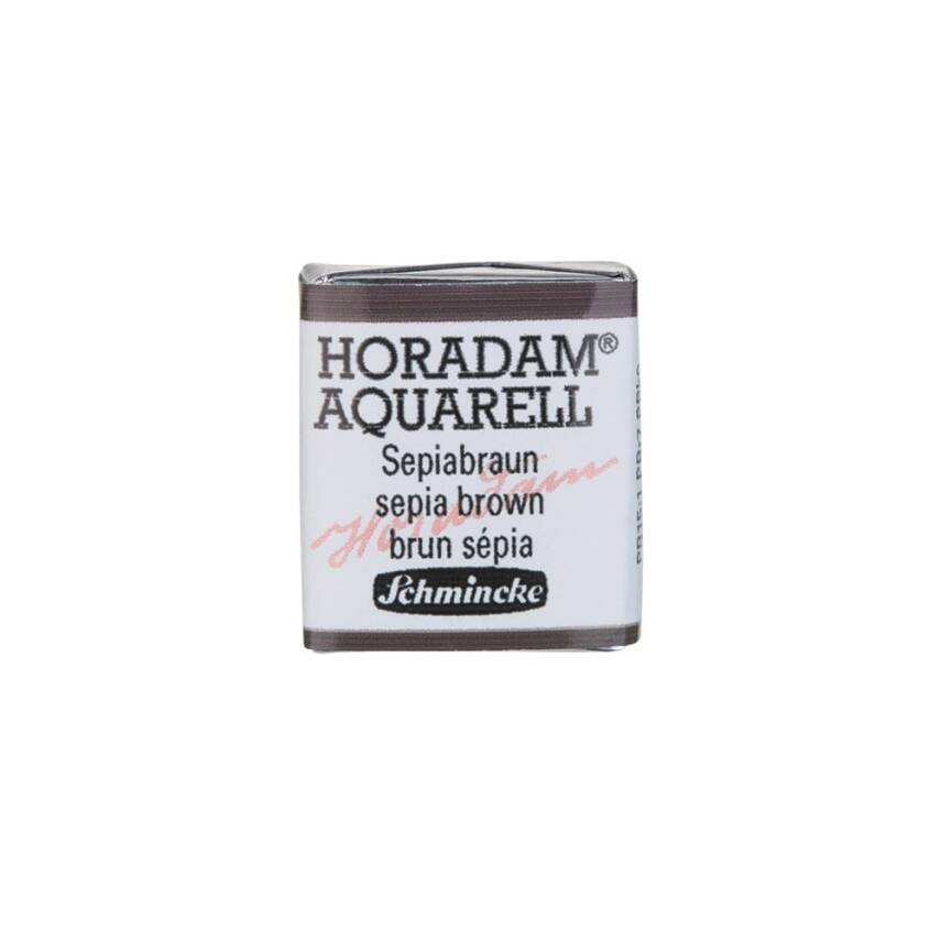 Schmincke Horadam Aquarell Artist Watercolor Sepia Bro1/2 Tab. - 1