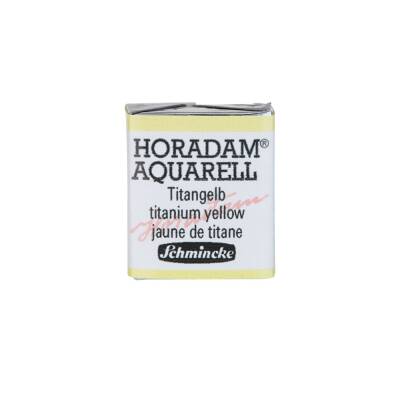 Schmincke Horadam Aquarell Artist Watercolor Titanium Yellow 1/2 Tab.