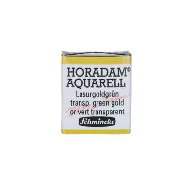 Schmincke Horadam Aquarell Artist Watercolor Transparent Green Gold 1/2 Tab.