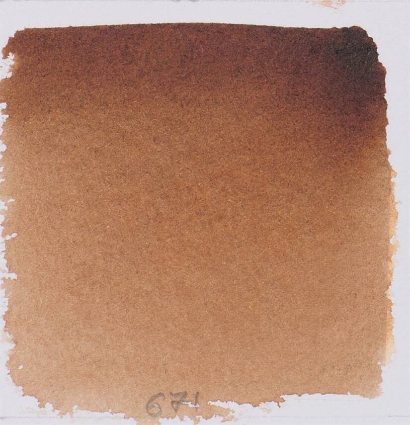 Schmincke Horadam Aquarell Artist Watercolor Transparent Umber 1/2 Tab. - 2
