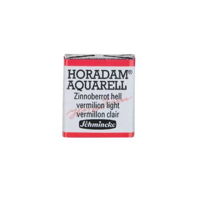 Schmincke Horadam Aquarell Artist Watercolor Vermilion Light 1/2 Tab.