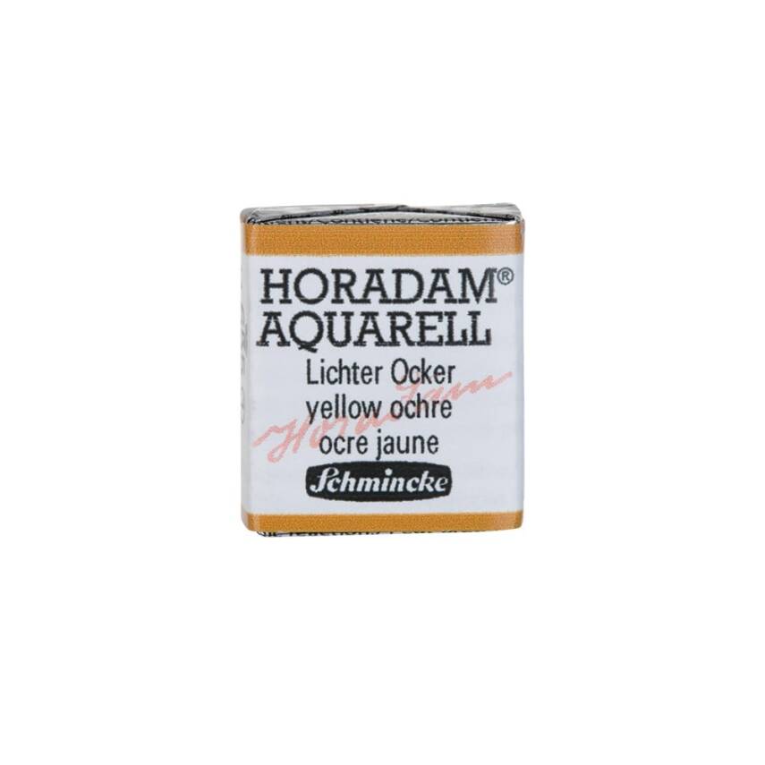 Schmincke Horadam Aquarell Artist Watercolor Yellow Ocher 1/2 Tab. - 1
