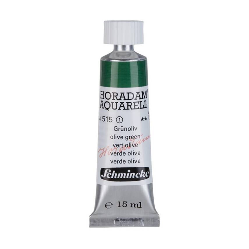 Schmincke Horadam Aquarell Artist Watercolour 15 ml Tube Series 1 515 Olive Green - 1