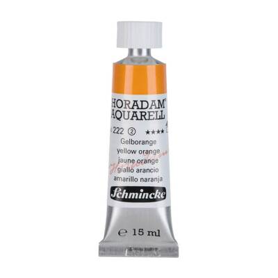 Schmincke Horadam Aquarell Artist Watercolour 15 ml Tube Series 2 222 Yellow Orange
