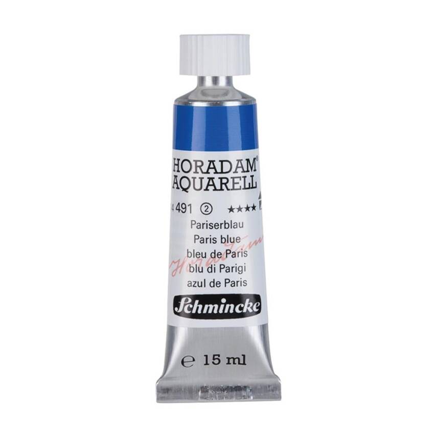 Schmincke Horadam Aquarell Artist Watercolour 15 ml Tube Series 2 491 Paris Blue - 1