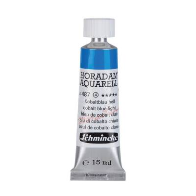 Schmincke Horadam Aquarell Artist Watercolour 15 ml Tube Series 4 487 Cobalt Blue Light