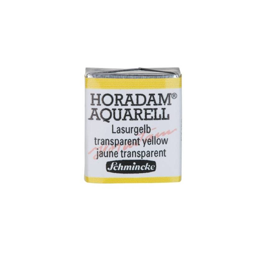 Schmincke Horadam Aquarell Artist Watercolour Half Pan Series 2 209 Translucent Yellow - 1