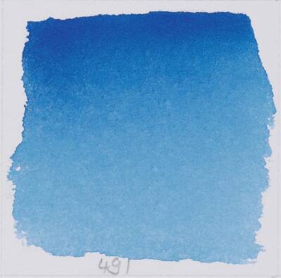 Schmincke Horadam Aquarell Artist Watercolour Half Pan Series 2 491 Paris Blue