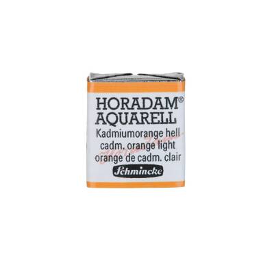 Schmincke Horadam Aquarell Artist Watercolour Half Pan Series 3 227 Cadmium Orange Light