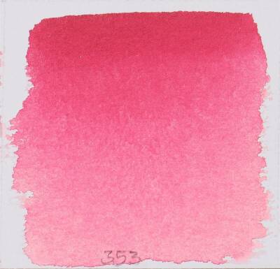 Schmincke Horadam Aquarell Artist Watercolour Half Pan Series 3 353 Permanent Carmine