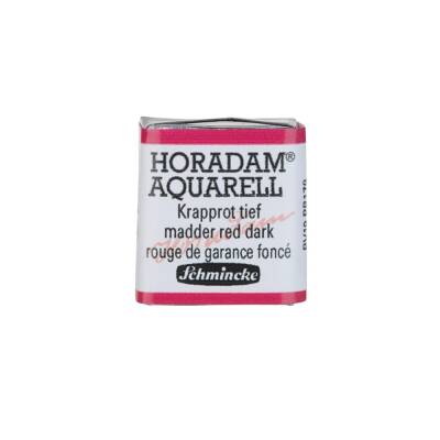 Schmincke Horadam Aquarell Artist Watercolour Half Pan Series 3 354 Madder Red Dark
