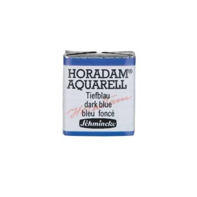 Schmincke Horadam Aquarell Artist Watercolour Half Pan Series 3 498 Dark Blue Indigo