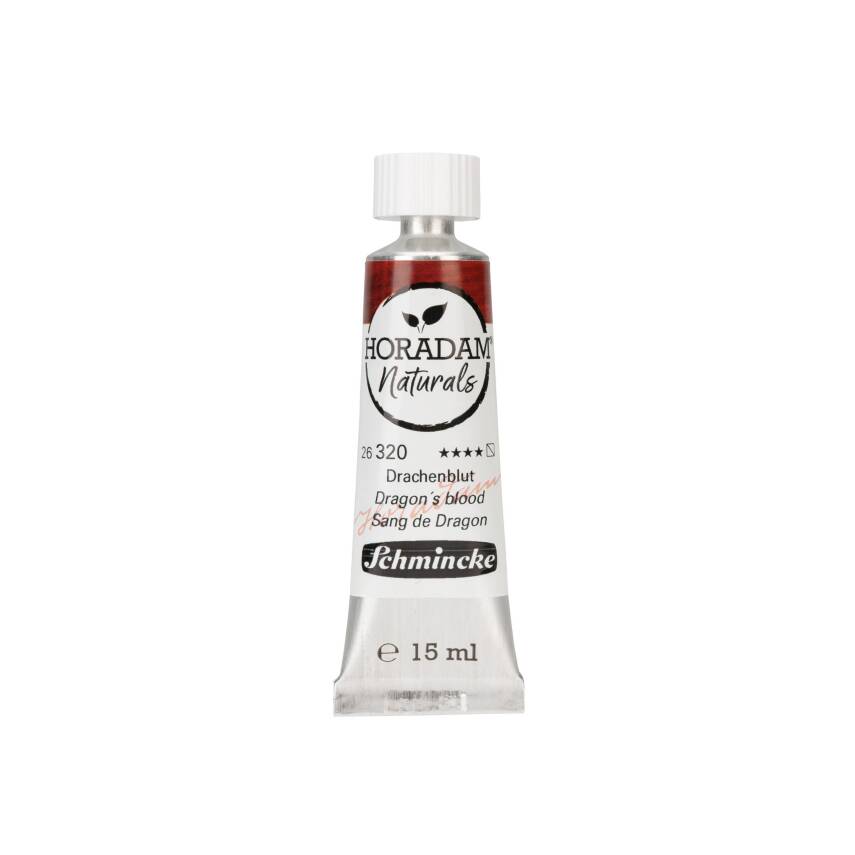 Schmincke Horadam Aquarell Naturals Vegan Suluboya 15 ml Tüp 320 Dragon's Blood - 1