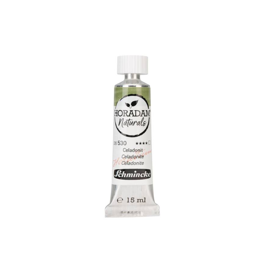 Schmincke Horadam Aquarell Naturals Vegan Suluboya 15 ml Tüp 530 Celadonite - 1