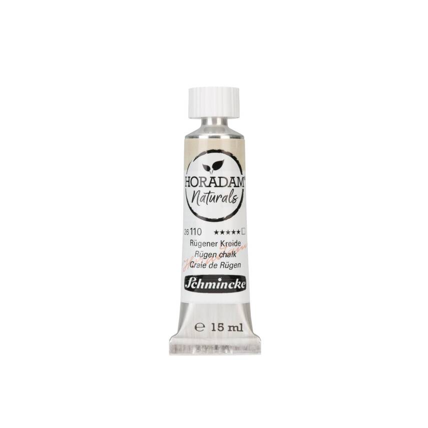 Schmincke Horadam Aquarell Naturals Vegan Watercolor 15 ml Tube 110 Rügen Chalk - 1