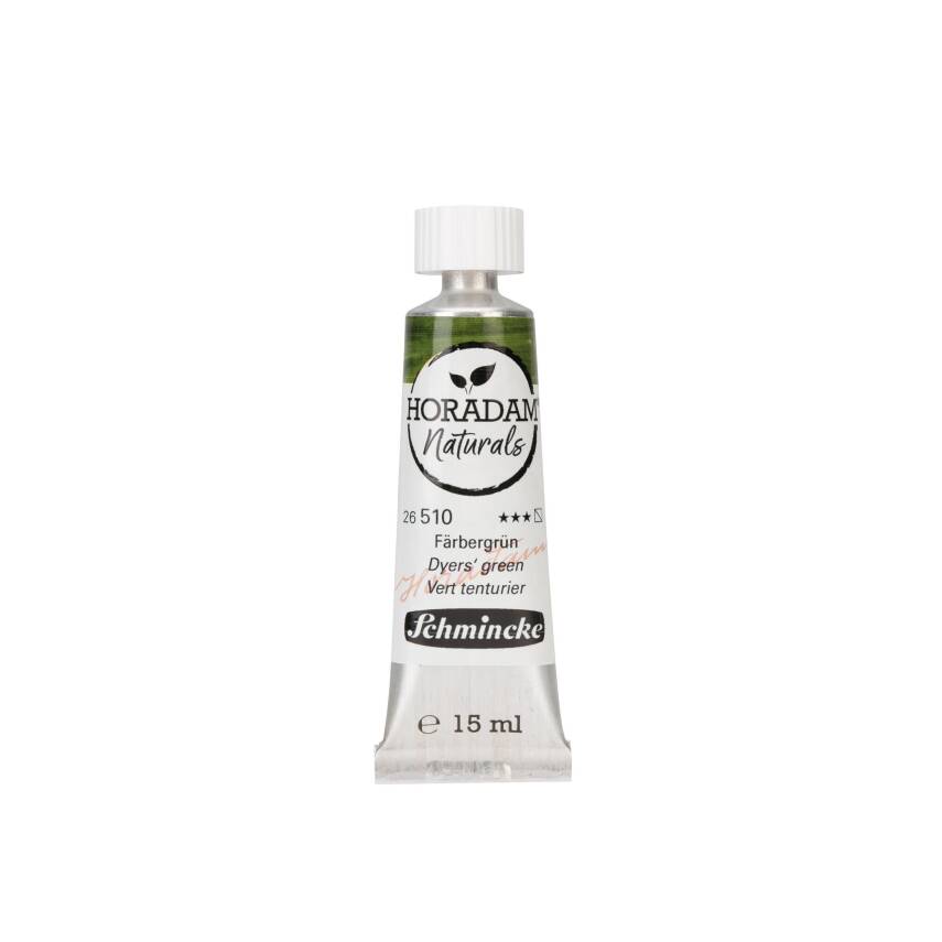 Schmincke Horadam Aquarell Naturals Vegan Watercolor 15 ml Tube 510 Dyers' Green - 1