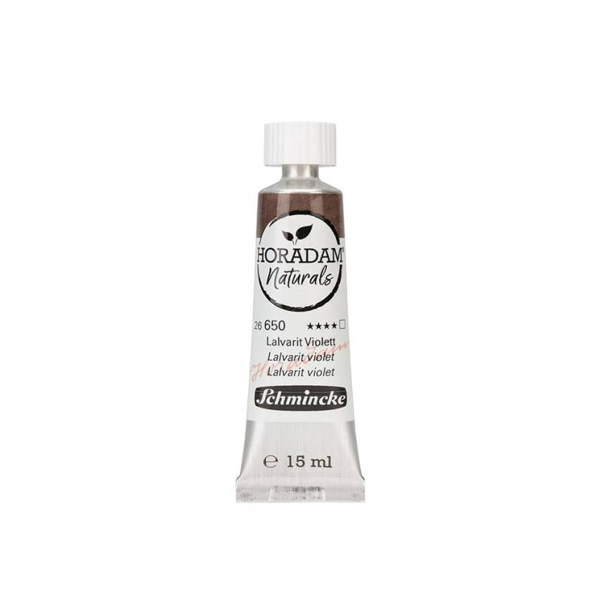 Schmincke Horadam Aquarell Naturals Vegan Watercolor 15 ml Tube 650 Lalvarit Violet - 1