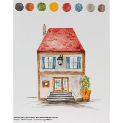 Schmincke Horadam Aquarell Naturals Vegan Watercolor 15 ml Tube 750 Vine Black - 3