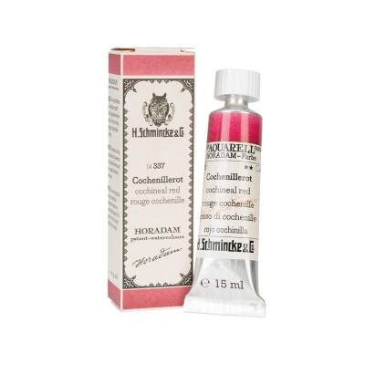 Schmincke Horadam Aquarell Artist Sulu Boya 15 ml 337 Cochineal Red Özel Üretim Retro - 2