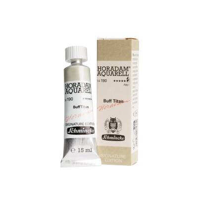 Schmincke Horadam Aquarell Artist Sulu Boya 15 ml 190 Buff Titanium Signature Edition Özel Renkler - 1