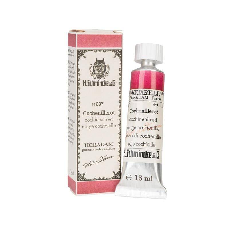 Schmincke Horadam Aquarell Special Production Retro Cochineal Red 15 ml Tube 337 - 1