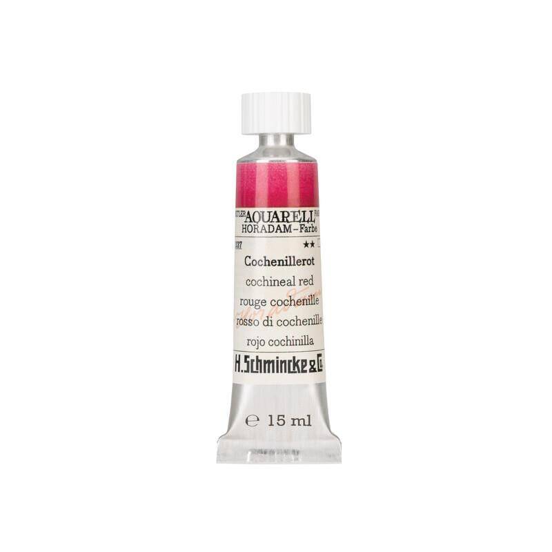 Schmincke Horadam Aquarell Special Production Retro Cochineal Red 15 ml Tube 337 - 1