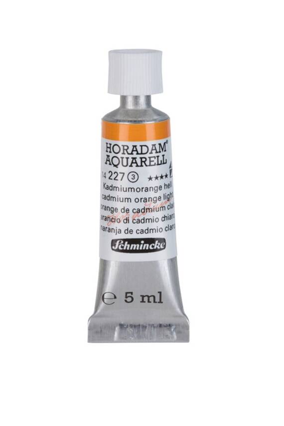 Schmincke Horadam Aquarell Sulu Boya 5 Ml 227 Cadmium Orange Light - 1