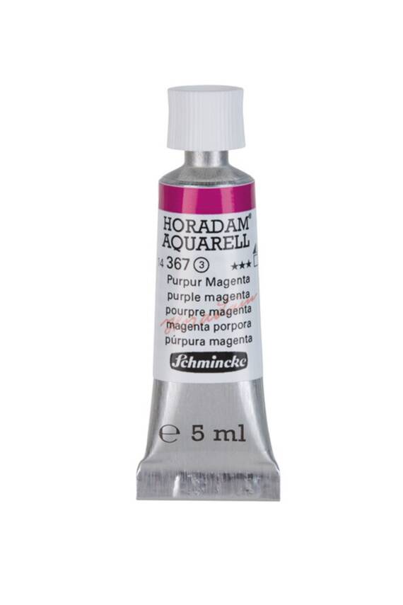 Schmincke Horadam Aquarell Sulu Boya 5 Ml 367 Purple Magenta - 1