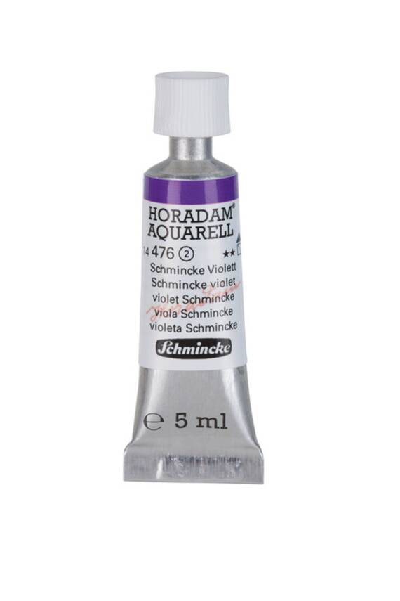 Schmincke Horadam Aquarell Sulu Boya 5 Ml 476 Schmincke Violet - 1