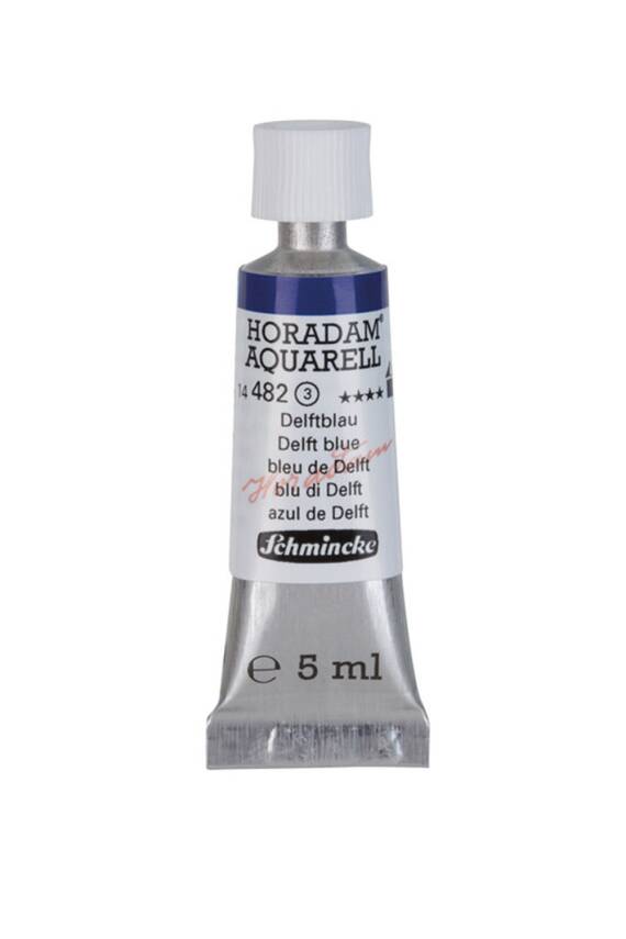 Schmincke Horadam Aquarell Sulu Boya 5 Ml 482 Delft Blue - 1